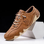 Men's Contrast Lace-Up Casual Shoes