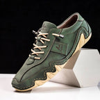 Men's Contrast Lace-Up Casual Shoes