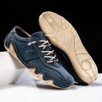 Men's Contrast Lace-Up Casual Shoes