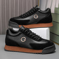Men's Contrast Lace-Up Sneakers