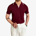 Men's Contrast  Polo Shirt