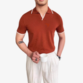 Men's Contrast  Polo Shirt