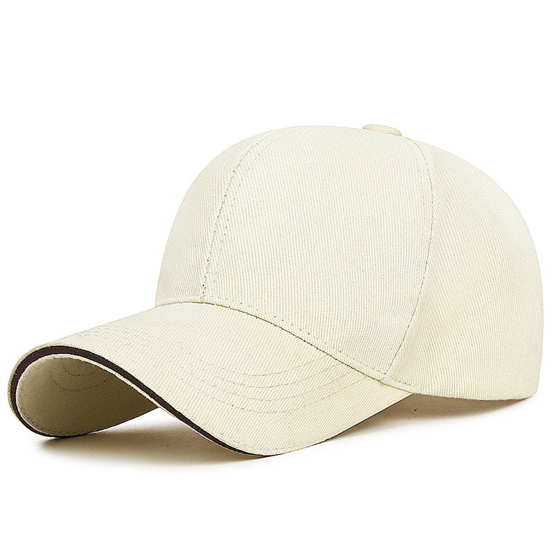 Men's Contrast Trim Baseball Cap