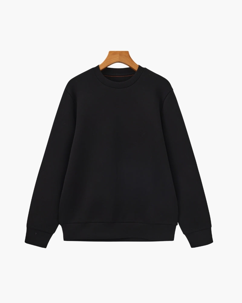 Men's Pullover Sweatshirt with Crew Neck