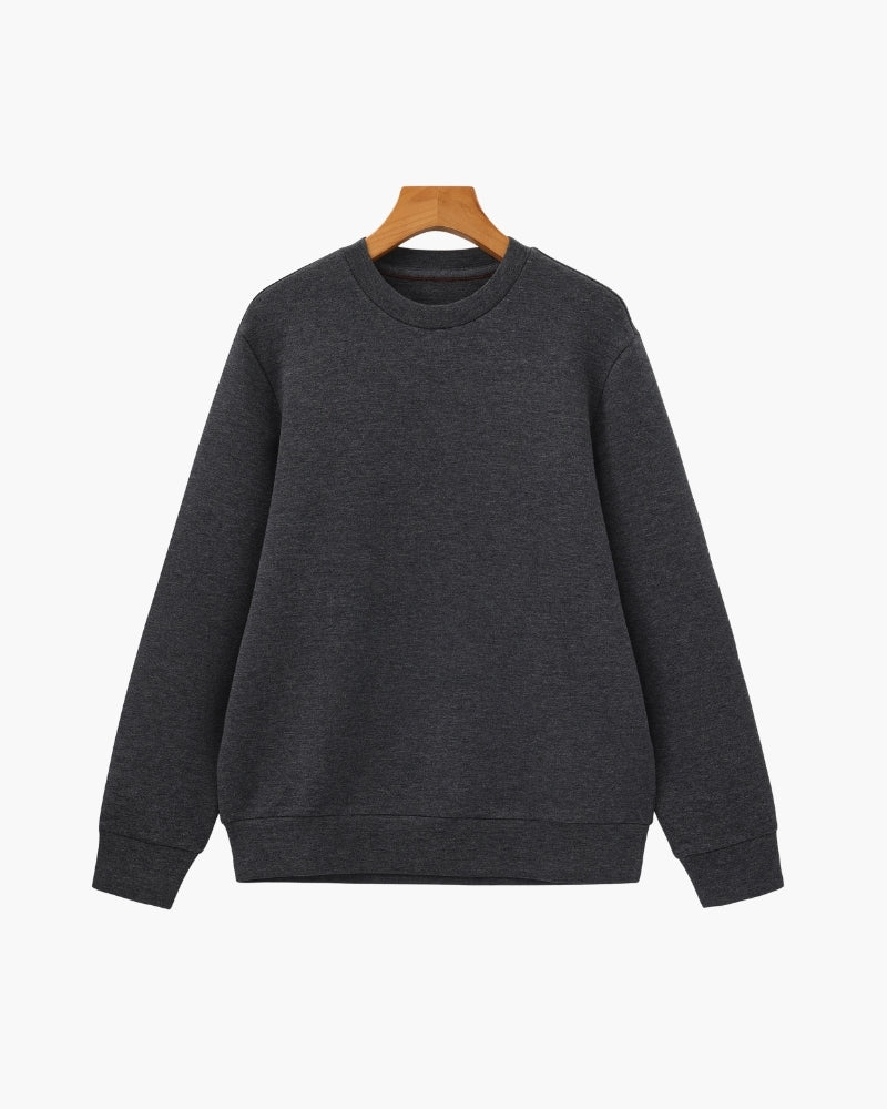 Men's Pullover Sweatshirt with Crew Neck