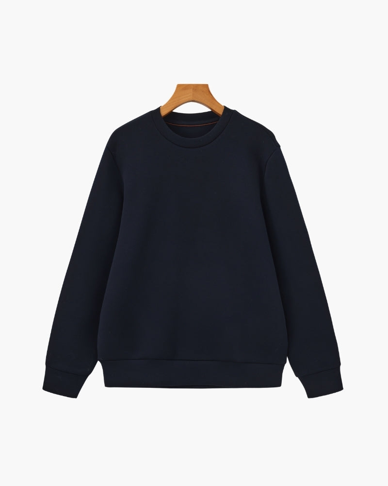 Men's Pullover Sweatshirt with Crew Neck