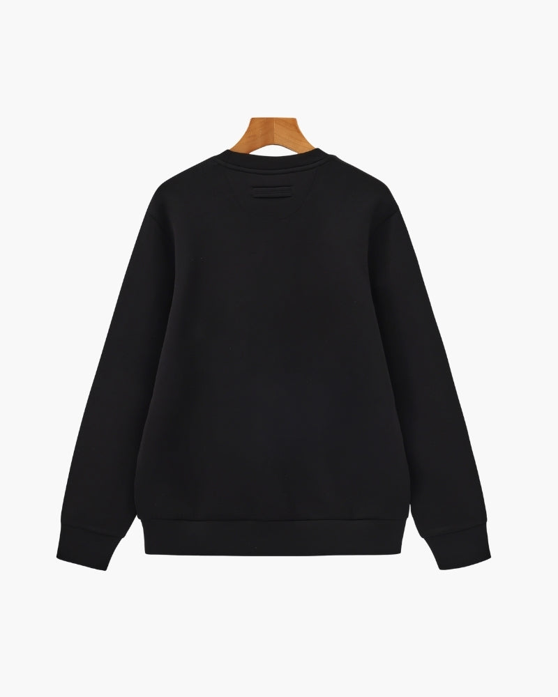 Men's Pullover Sweatshirt with Crew Neck