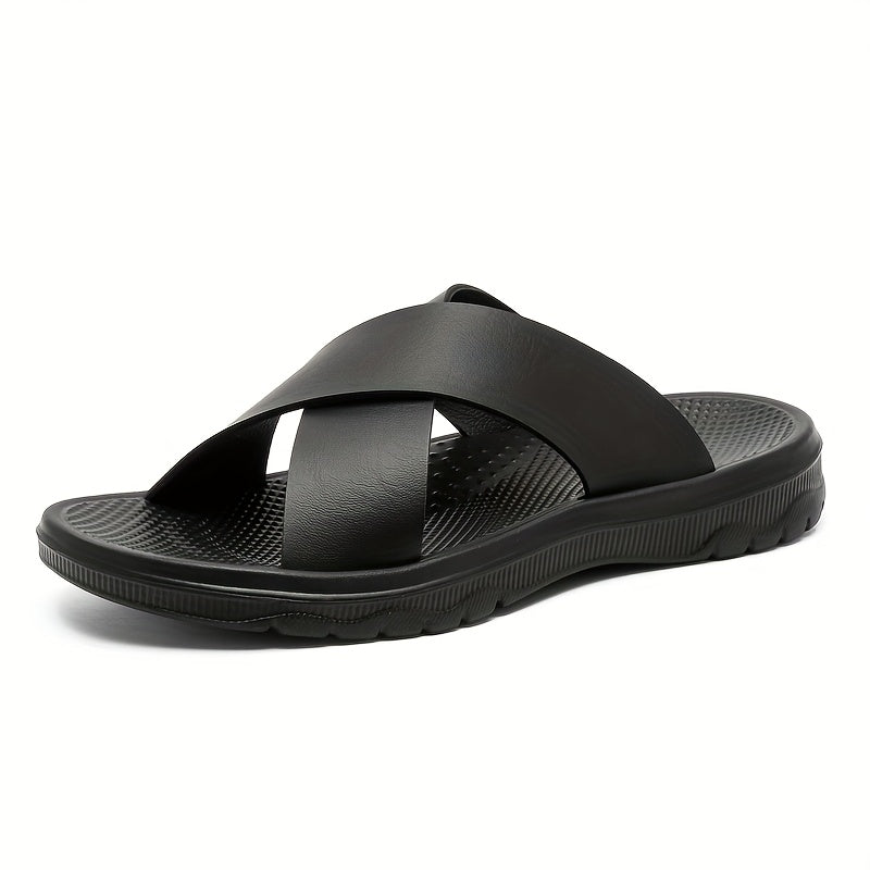 Men's Crisscross Slide Sandals
