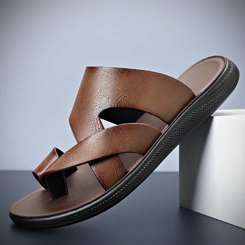 Men's Cross Strap Sandals