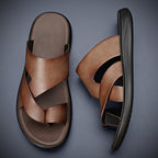 Men's Cross Strap Sandals