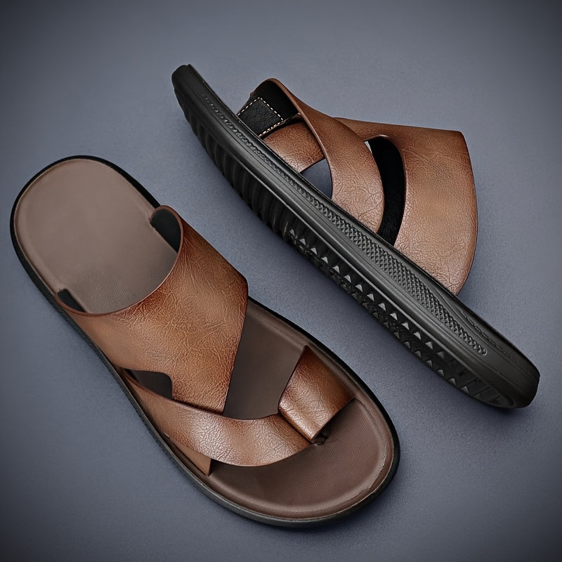 Men's Cross Strap Sandals