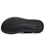 Men's Cross Strap Toe Loop Sandals