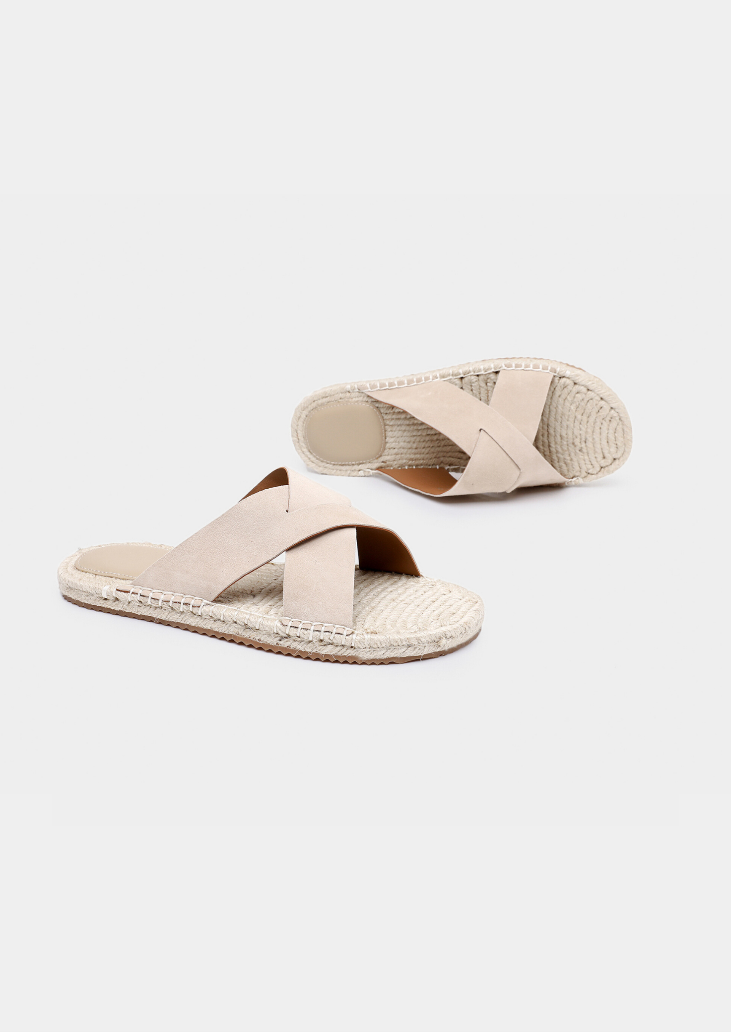 Men's Crossband Slide Sandals