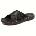 Men's Crossover Slide Sandals