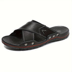 Men's Crossover Slide Sandals