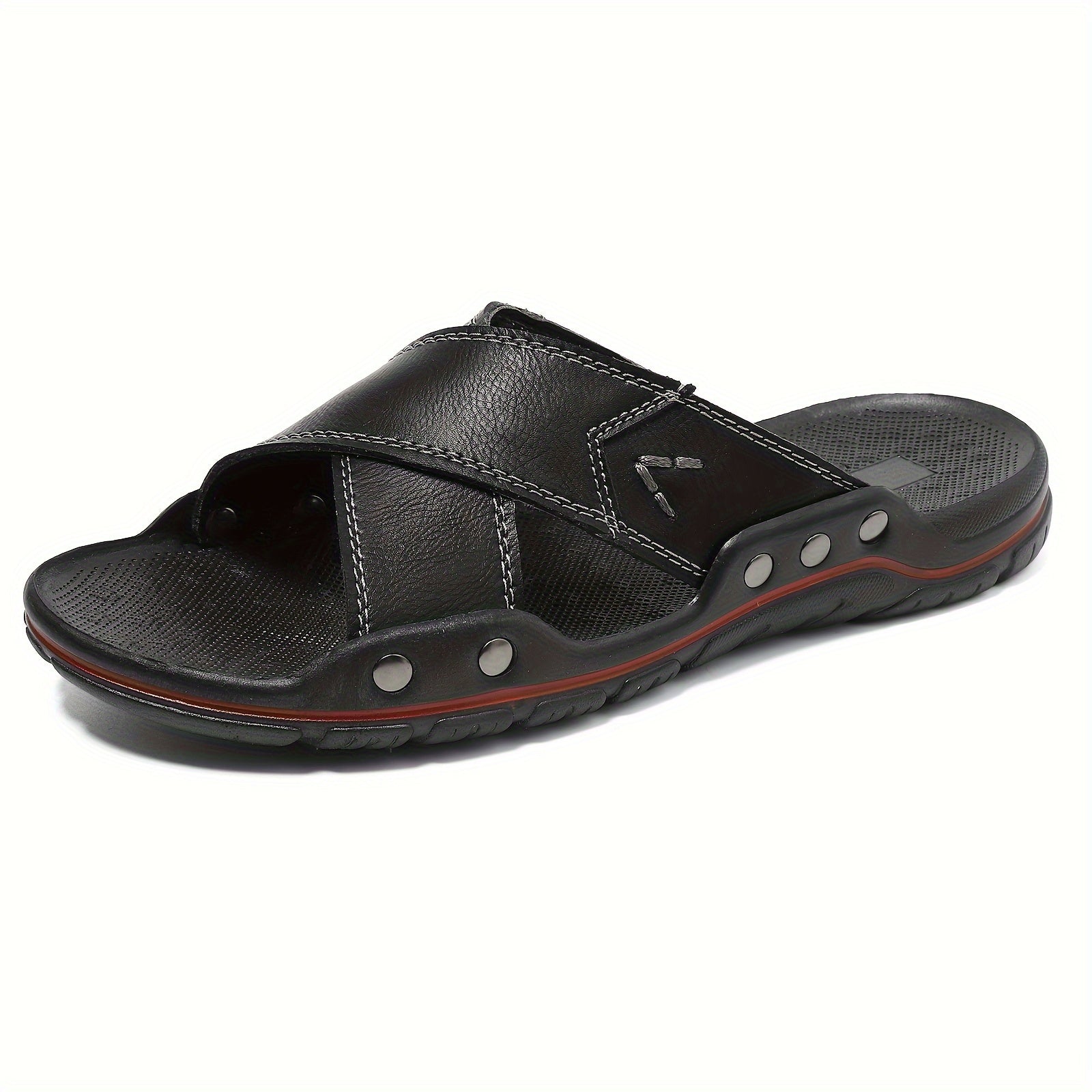 Men's Crossover Slide Sandals