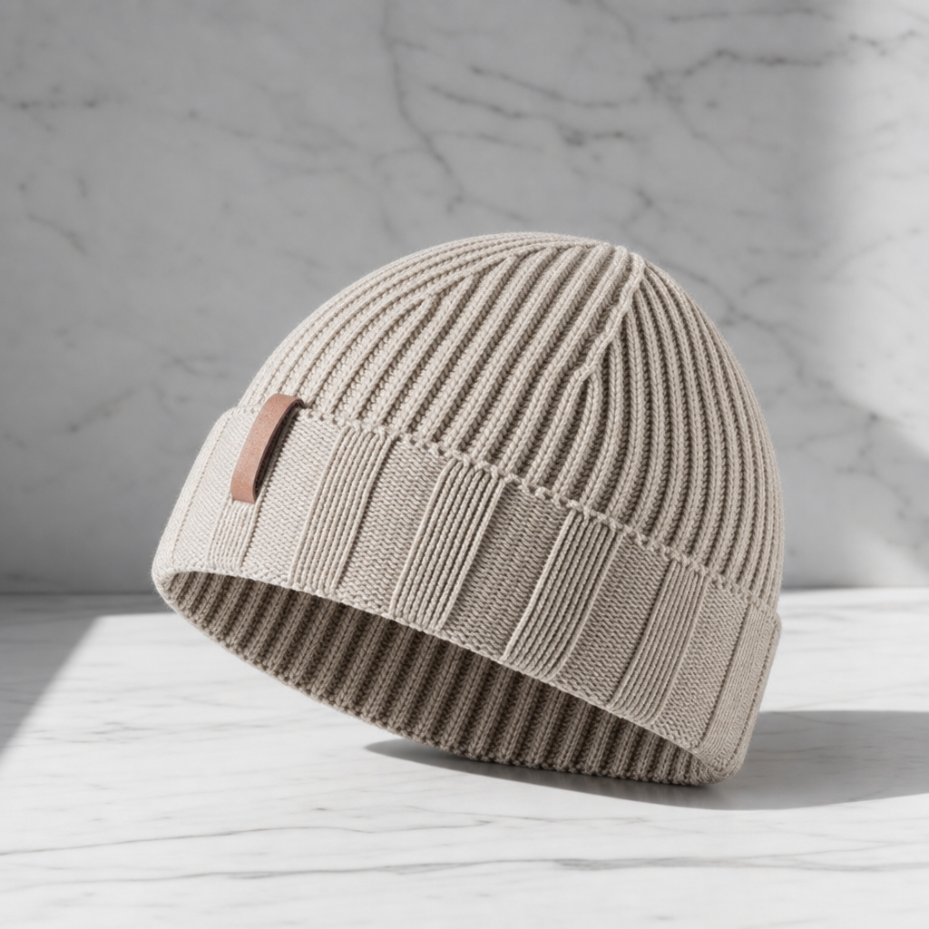 Men's Ribbed Cuff Beanie