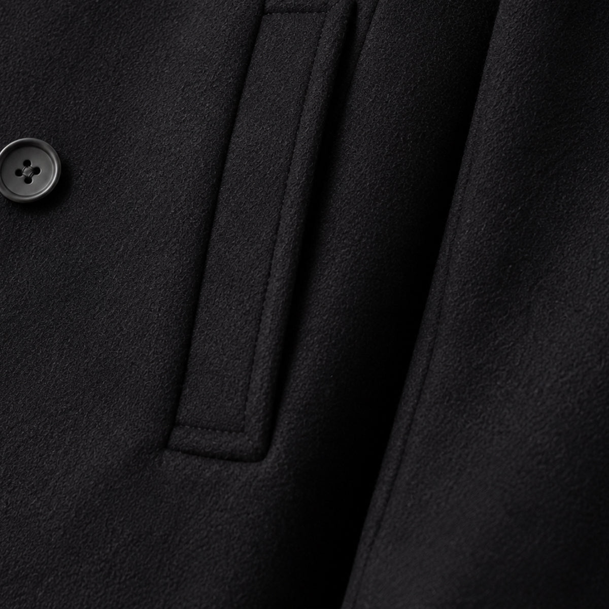 Men's Double-Breasted Spread Collar Coat