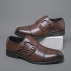 Men's Double Buckle Dress Shoes