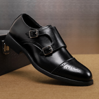 Men's Double Buckle Dress Shoes