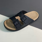 Men's Double Buckle Slide Sandals