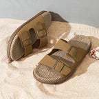 Men's Double Buckle Slide Sandals