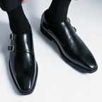 Men's Double Monk Strap Shoes