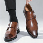 Men's Double Monk Strap Shoes