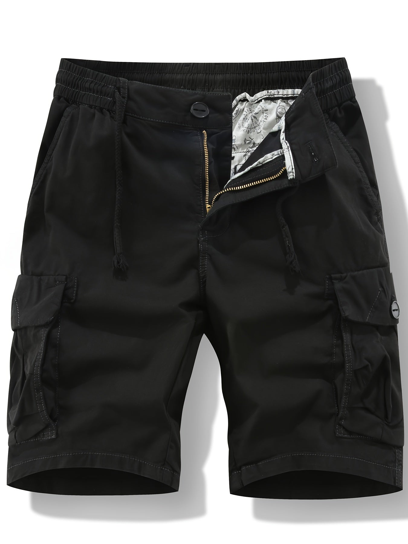 Men's Drawstring Cargo Shorts