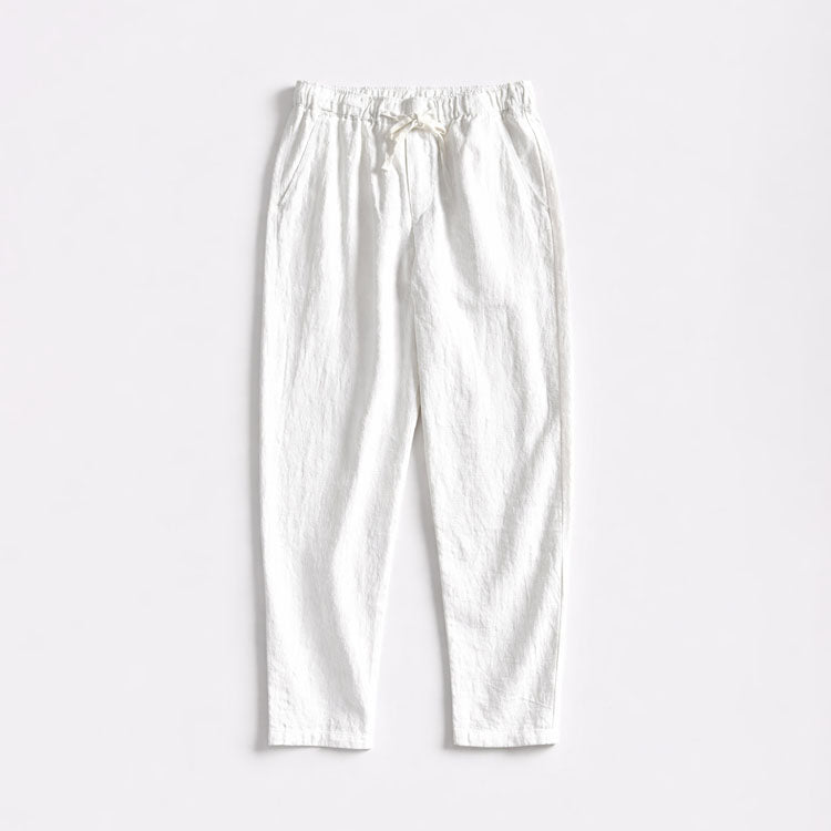 Men's Drawstring Tapered Pants