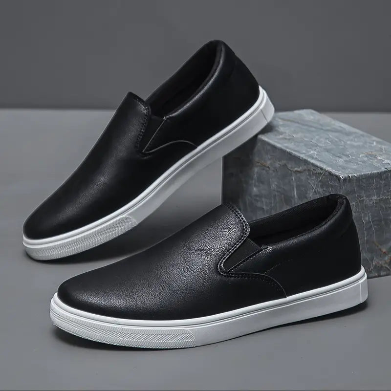 Men's Elastic Side Slip-On Sneakers