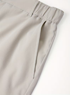 Men's Elastic Waist Button Shorts