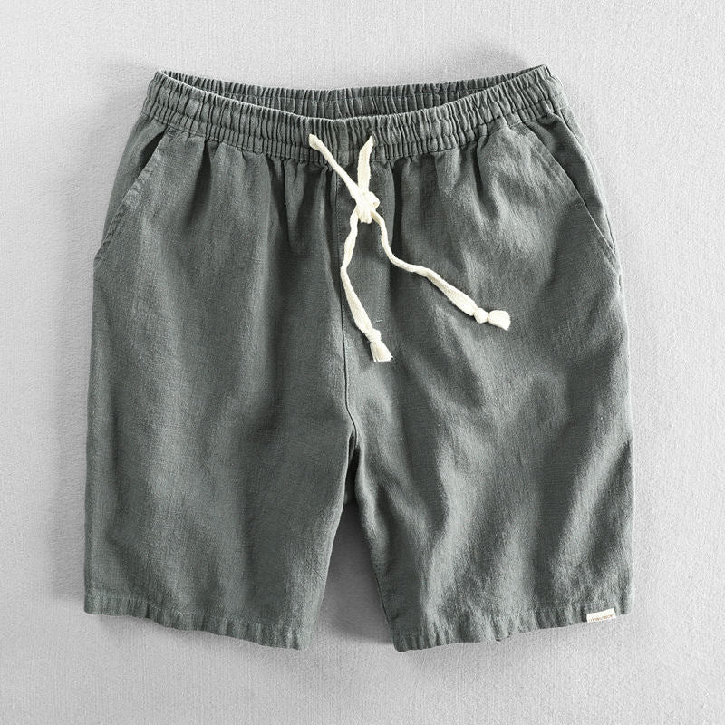 Men's Elastic Waist Shorts