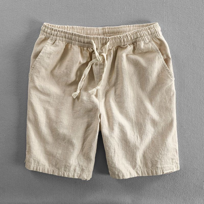 Men's Elastic Waist Shorts