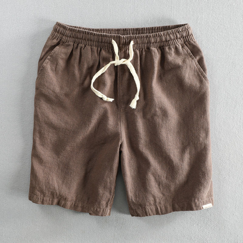 Men's Elastic Waist Shorts