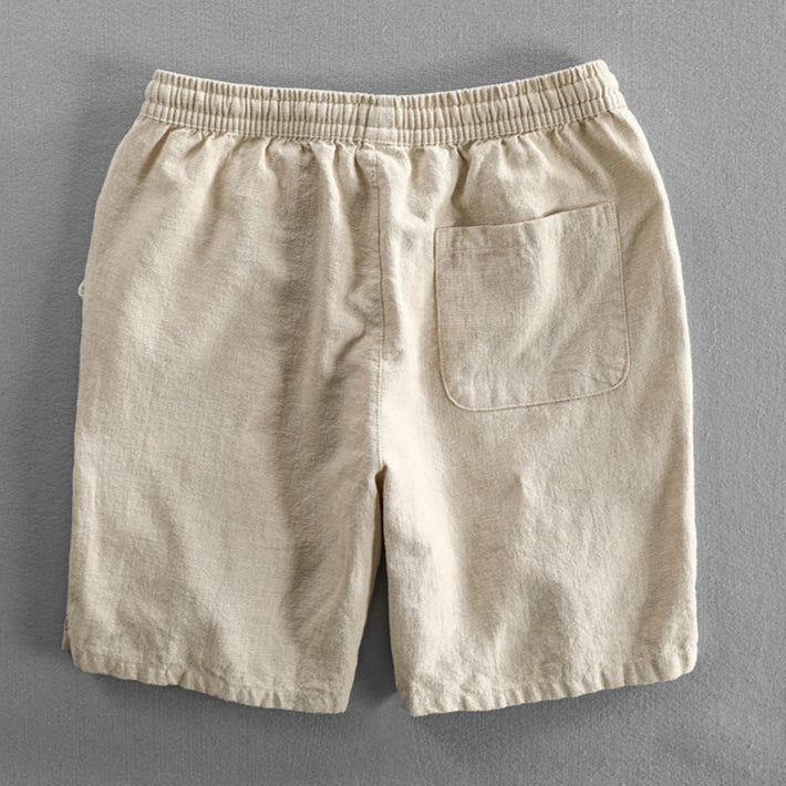 Men's Elastic Waist Shorts