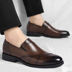 Men's Elongated Toe Loafers
