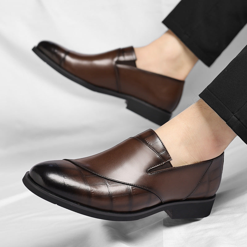 Men's Elongated Toe Loafers