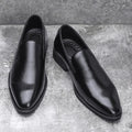Men's Elongated Toe Slip-On Shoes