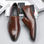 Men's Elongated Toe Slip-On Shoes