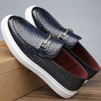 Men's Embossed Bit Loafers