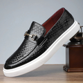 Men's Embossed Horsebit Loafers