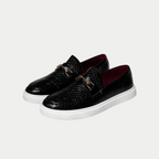 Men's Embossed Horsebit Loafers