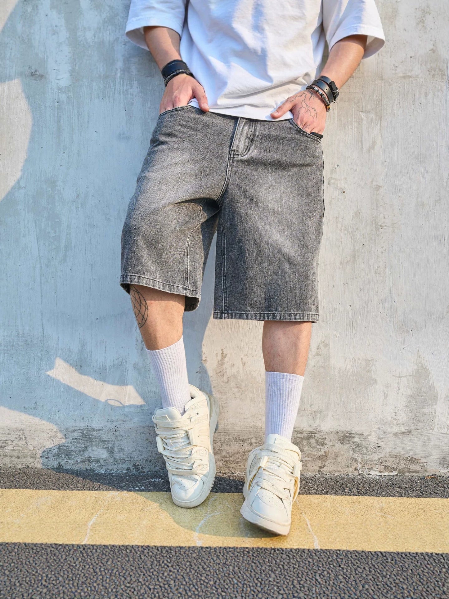Men's Washed Shorts