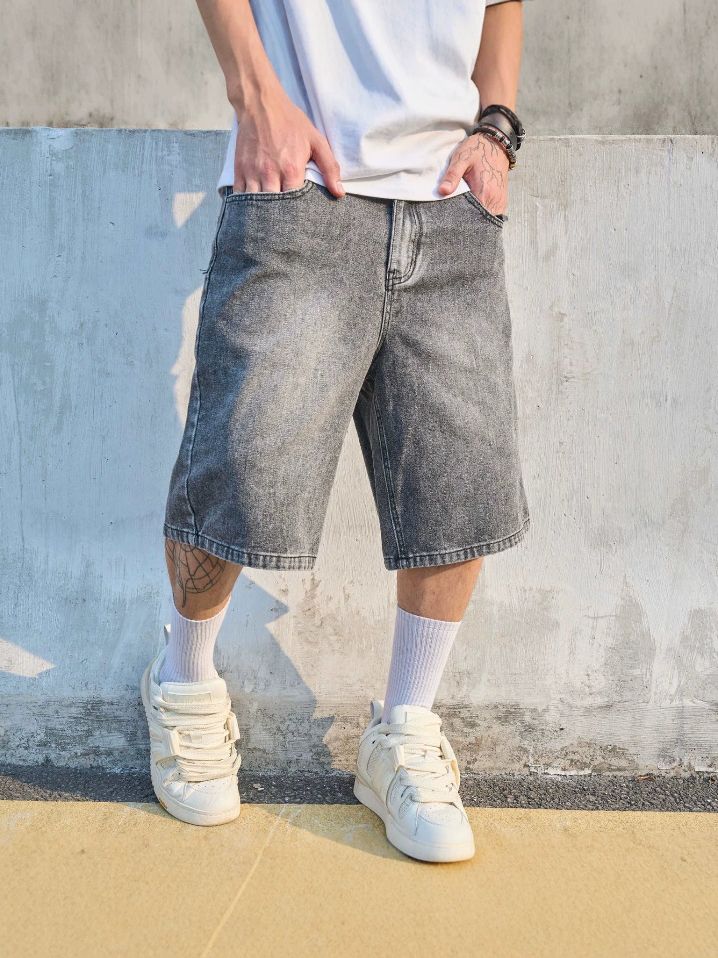Men's Washed Shorts