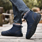 Men's Faux-Fur-Lined Ankle Boots