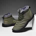 Men's Faux-Fur-Lined Ankle Boots