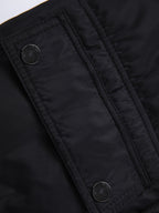 Men's Faux Fur-Lined Full-Zip Hooded Parka