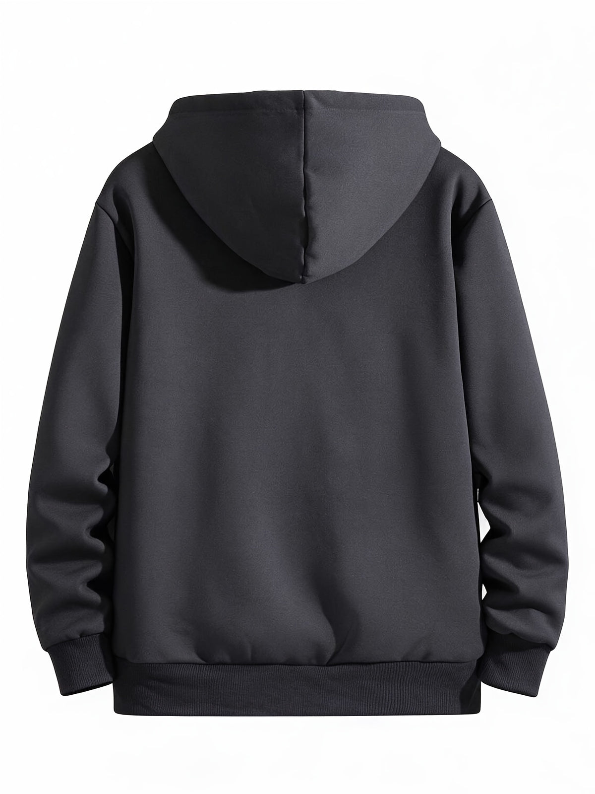 Men's Faux Shearling Full-Zip Hoodie
