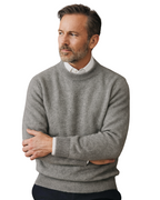 Men's Fine Knit Mock Neck Sweater
